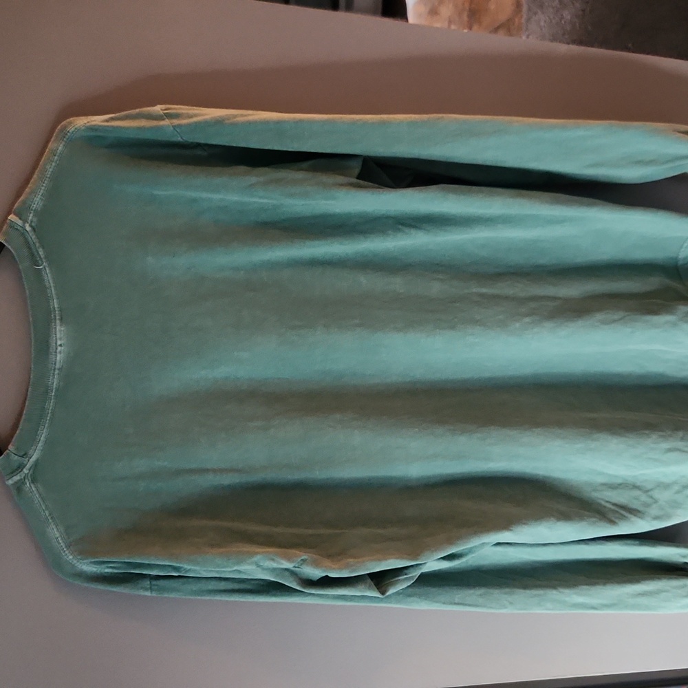 Alex Blom Creates Long Sleeve Crewneck Pumpkin Graphic T Shirt Top - Picture 4 of 4